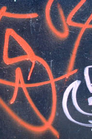 Grafitti from Regent's Canal, London